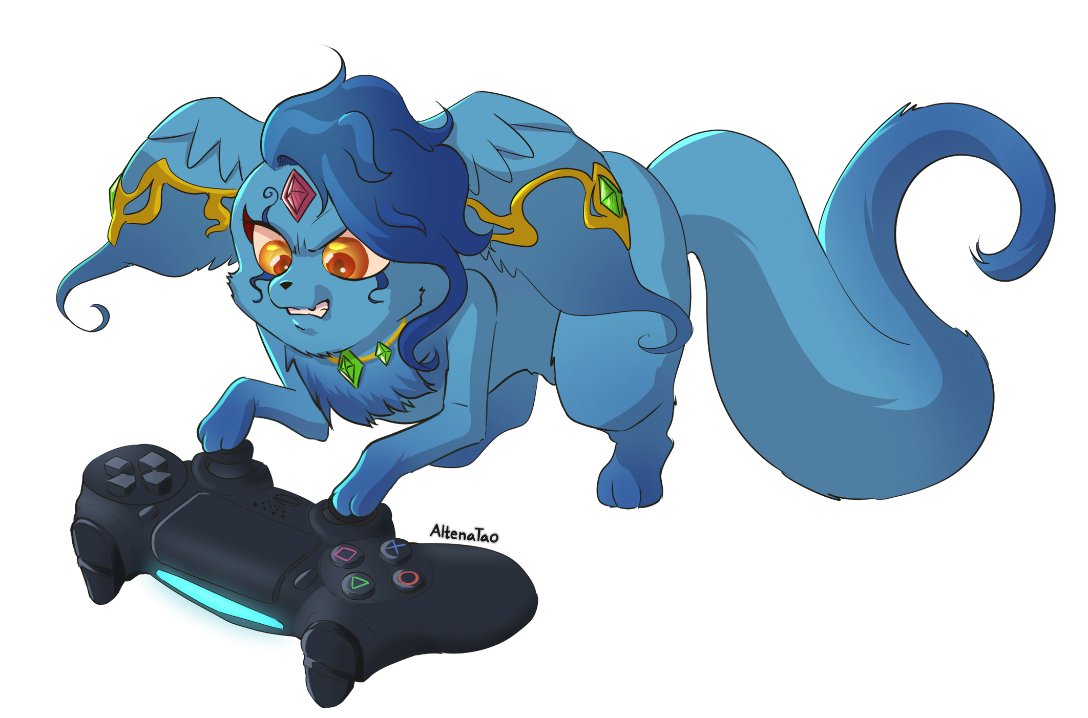 Cyan (Carbuncle Form) - Controller Issues