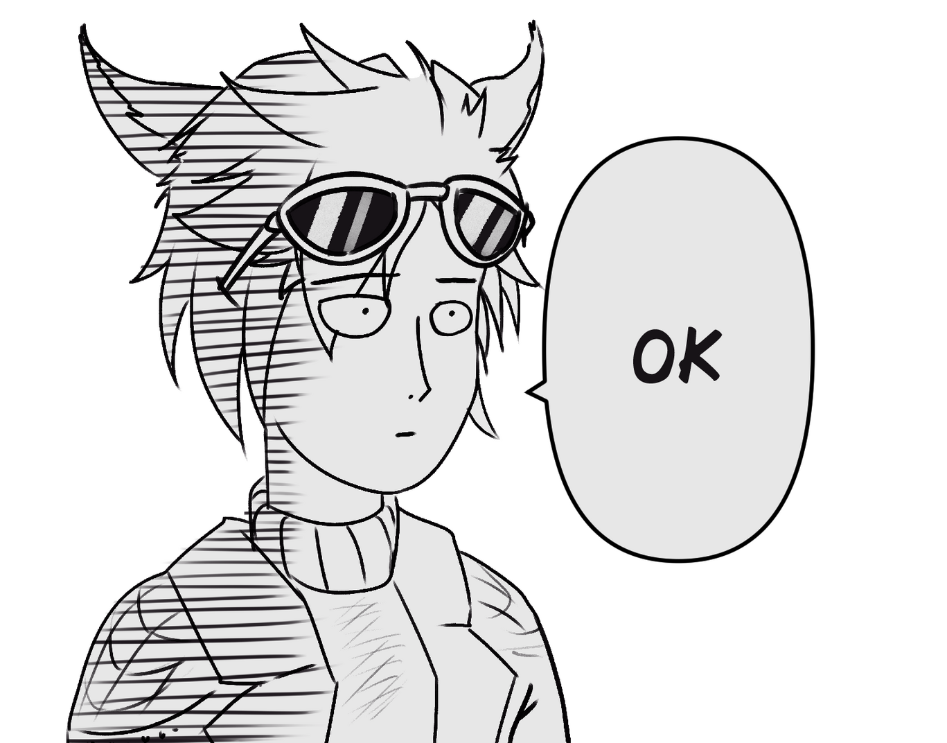 Cain "OK" One-Punch-Man Meme