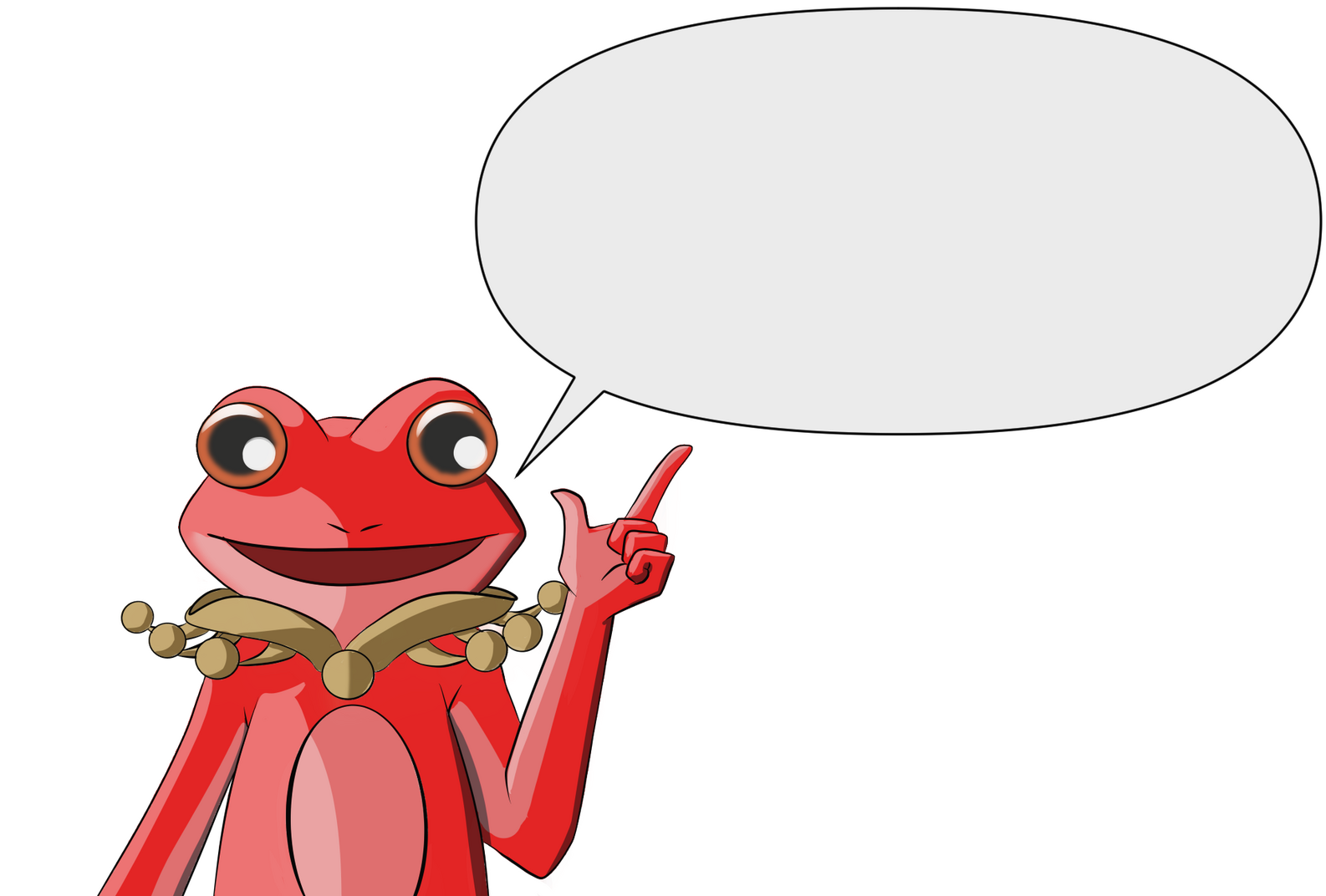 Red Frog Says